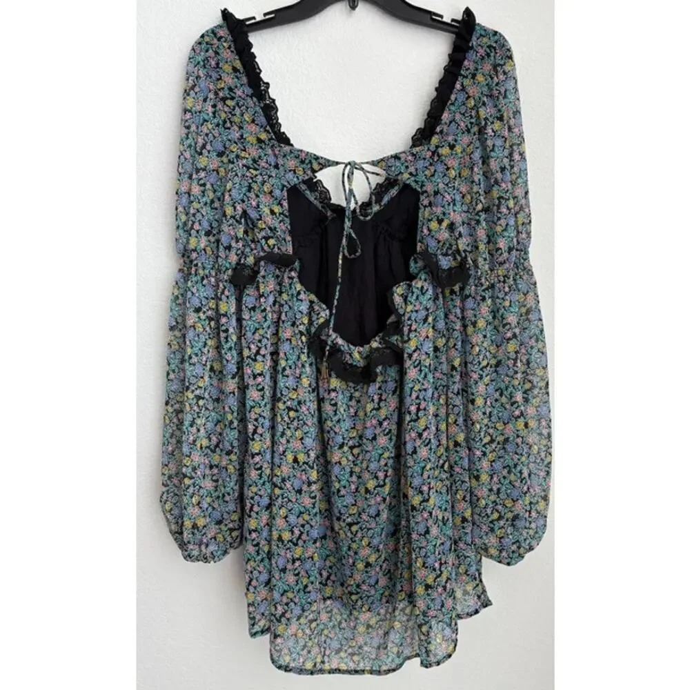 Free People Pennie Babydoll Dress Size Small